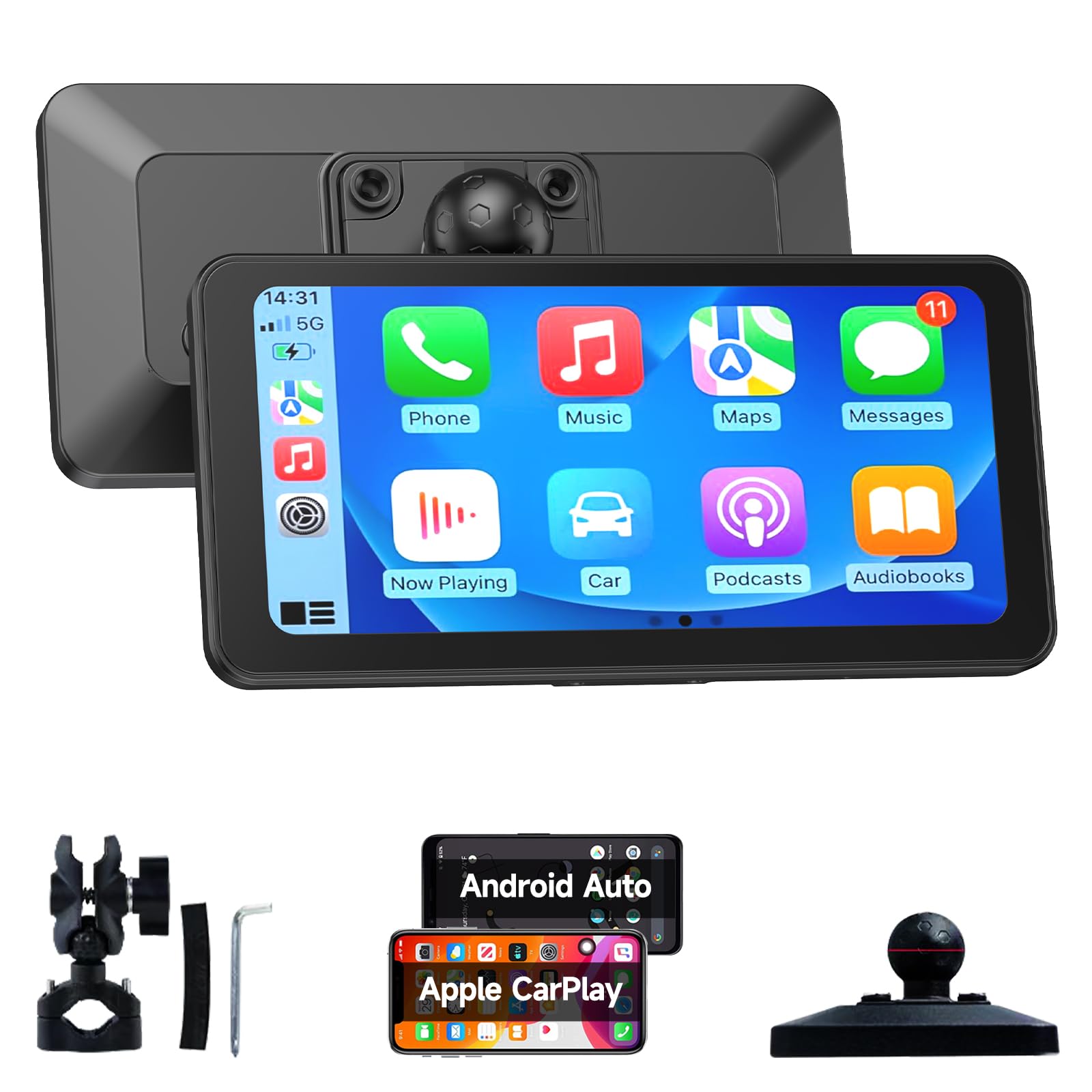 Amazon.co.jp: Spedal CL871 バイク スマートモニター CarPlay Android 