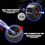 Rc Cars 1:14 All Terrain RC Car for Adults & Boys, 4WD Off-Road RC Truck High Speed Fast 40+ KPH, 4X4 Waterproof Remote Control Car with 2 Rechargeable 1300 mAh Batteries