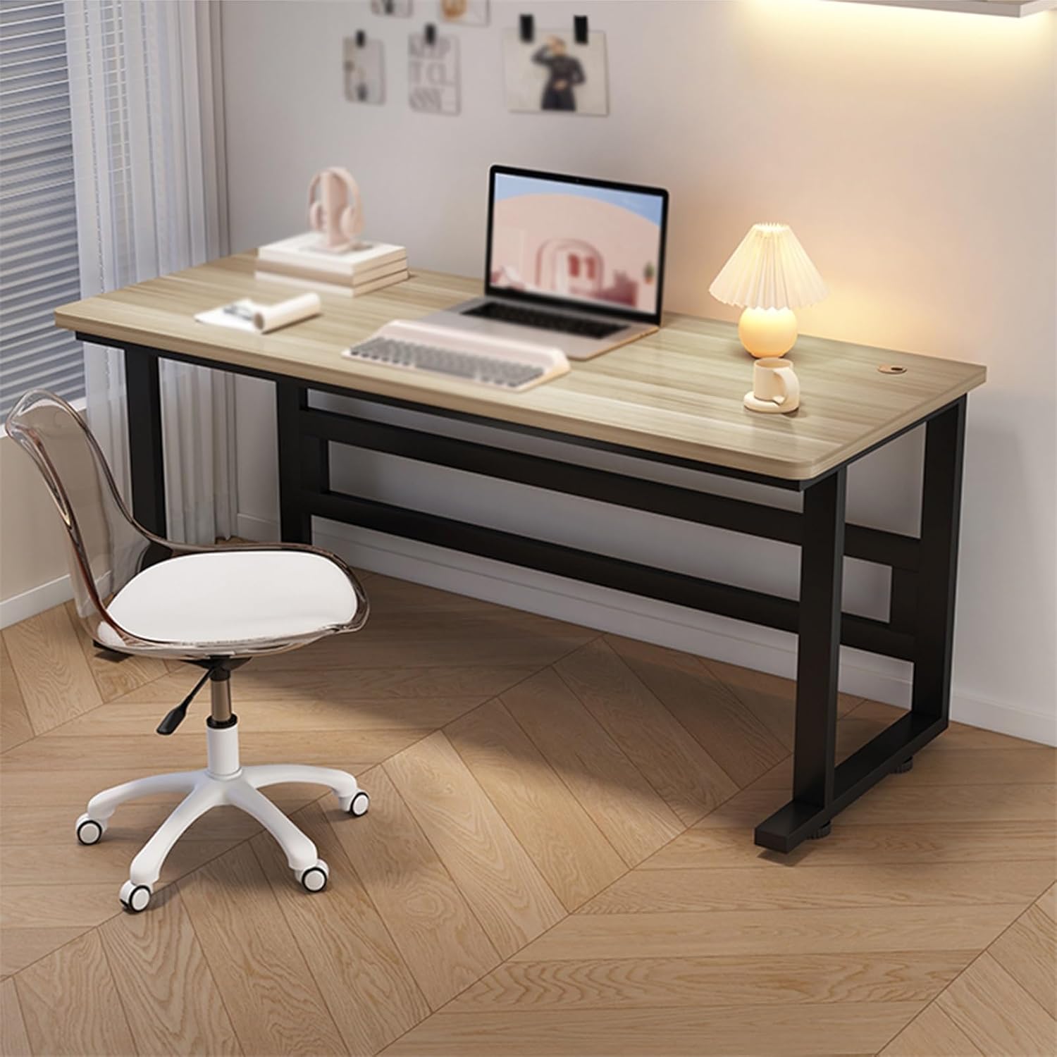 Hoshinoi 昇降デスク 勉強机 PCデスク 学習机 昇降式 高さ63-90cm高さ