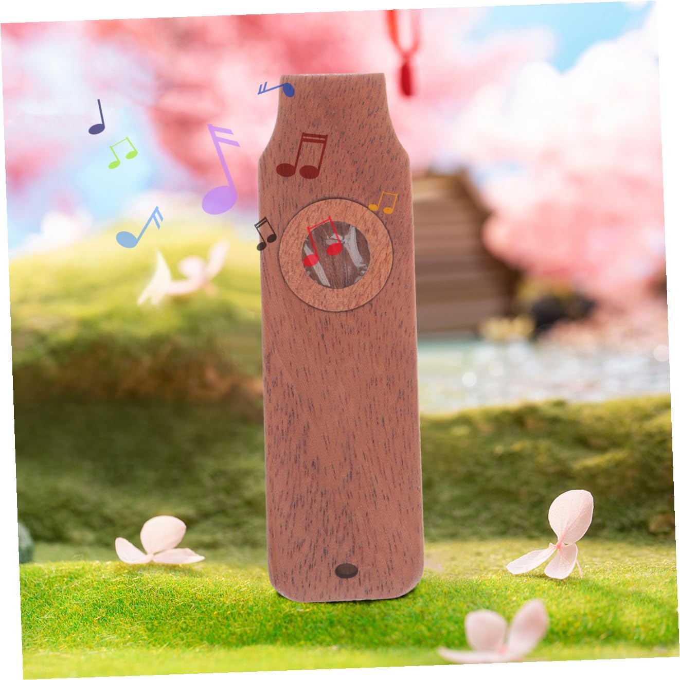 Abaodam 4juegos Kazoo De Madera Para Principiantes Instrumento Musical De Flauta Kazoo Para Acompañamiento Guitarra y Ukelele y Portátil