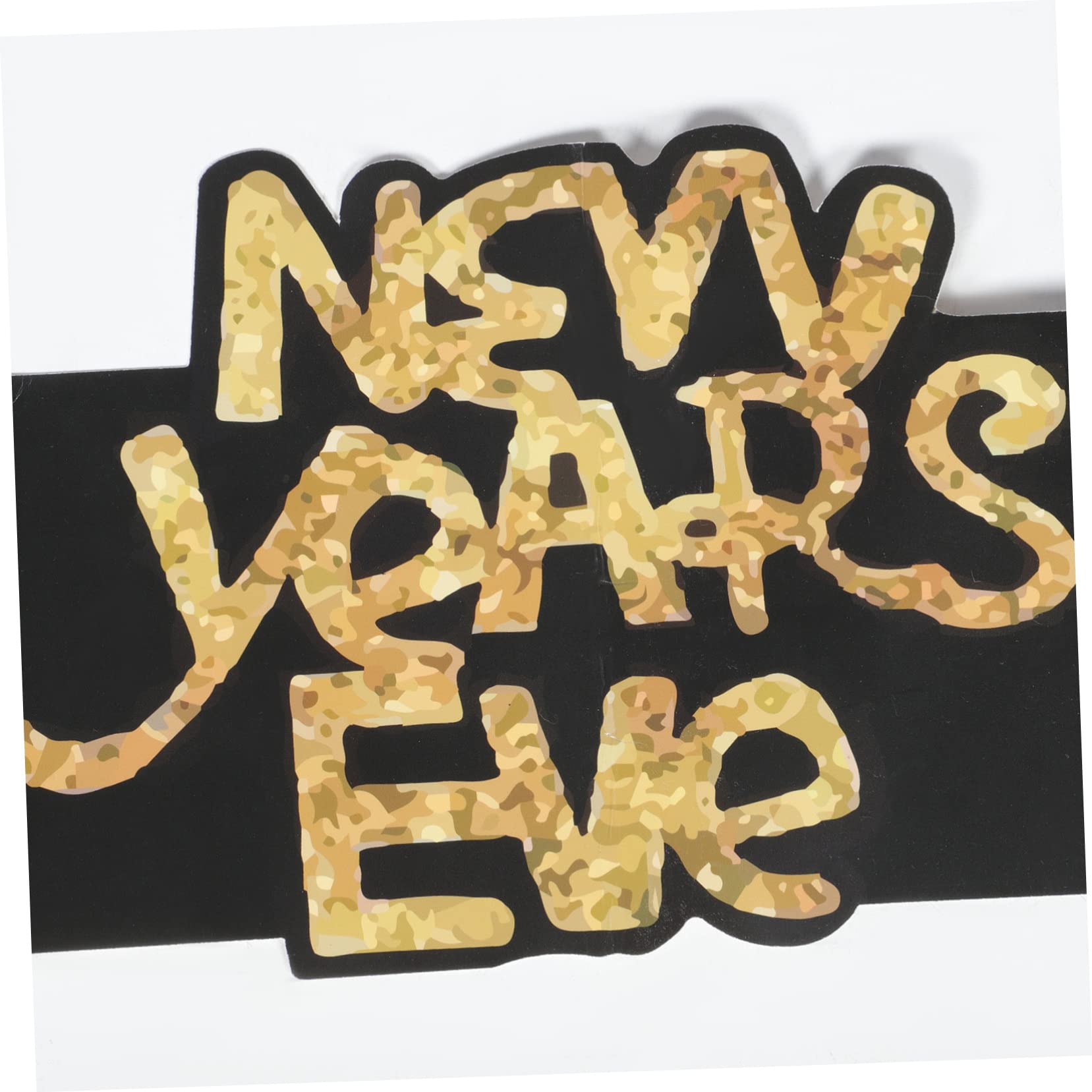 Alipis 5stücke Neujahrs-fotoprops Handgehaltener Fotorahmen Für Silvesterfeiern Leicht Und Tragbar Für Partys Und Neujahrsevents Sorgt Für Fröhliche