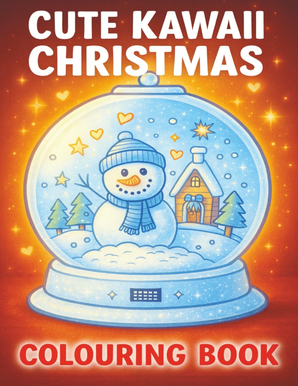 Cute Kawaii Christmas Colouring Book V2: By Fairy Tale Finds