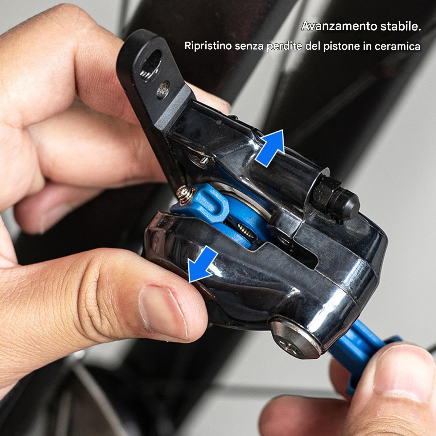 Arretratore Pistoncini Freni, Divaricatore Pastiglie Freni Bici, Attrezzo Pastiglie Freno Espansore A Cricchetto Regolabile, Strumento Per Allineamento Del Pistone Del Freno Idraulico, accessorio Bici