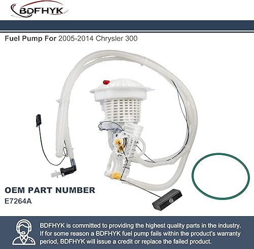 Miniatura 7 de BDFHYK Conjunto de módulo de bomba de combustible eléctrica compatible con Chrysler 300 2005-2014, Dodge Challenger 2008-2016, Dodge Charger