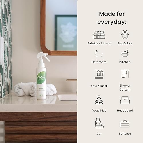 Miniatura 4 de Ambientador Grow Fragrance con ingredientes de origen 100% vegetal + aromatizante de ropa