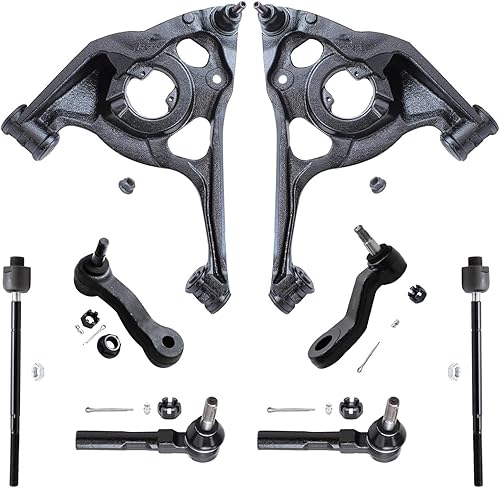 Miniatura 8 de Detroit Axle - Kit de suspensión delantera de 8 piezas para Toyota Sienna 2004-2010, brazos de control inferiores con rótulas interiores exteriores