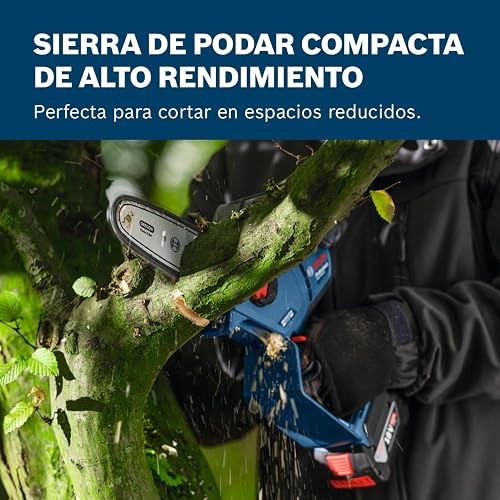 Bosch Professional 18V System Pruner Saw GKE 18V-20 (up to 350 cuts per Charge, Cutting of up to 18 cm, brushless Motor, incl. Scabbard 20cm, Without Battery) - 4