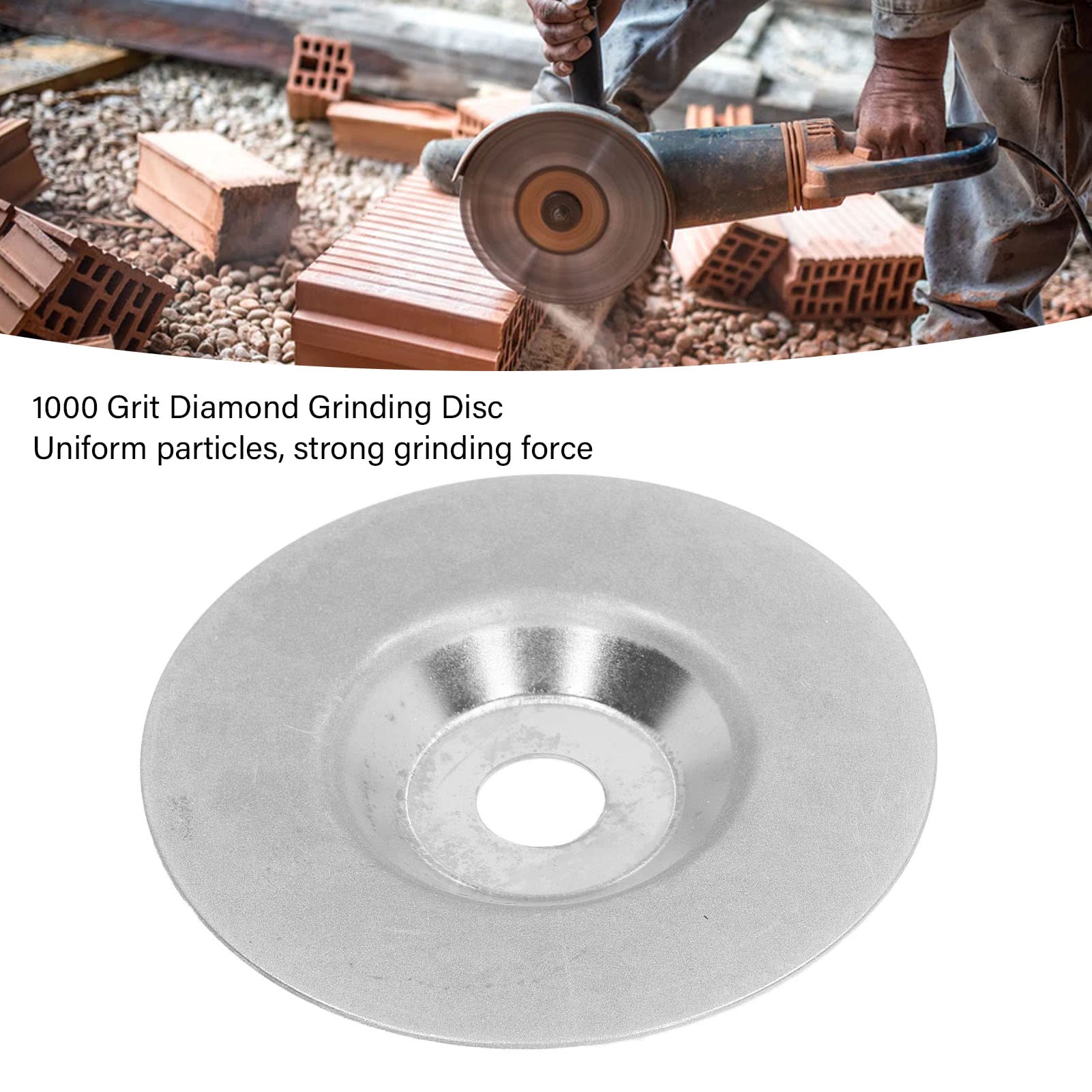 Diamentowa Tarcza Szlifierska, 5 Sztuk 4in 1000 Grit ściernica Diamentowa Cutter Grinder Elektronarzędzia Miska Diamentowa ściernica