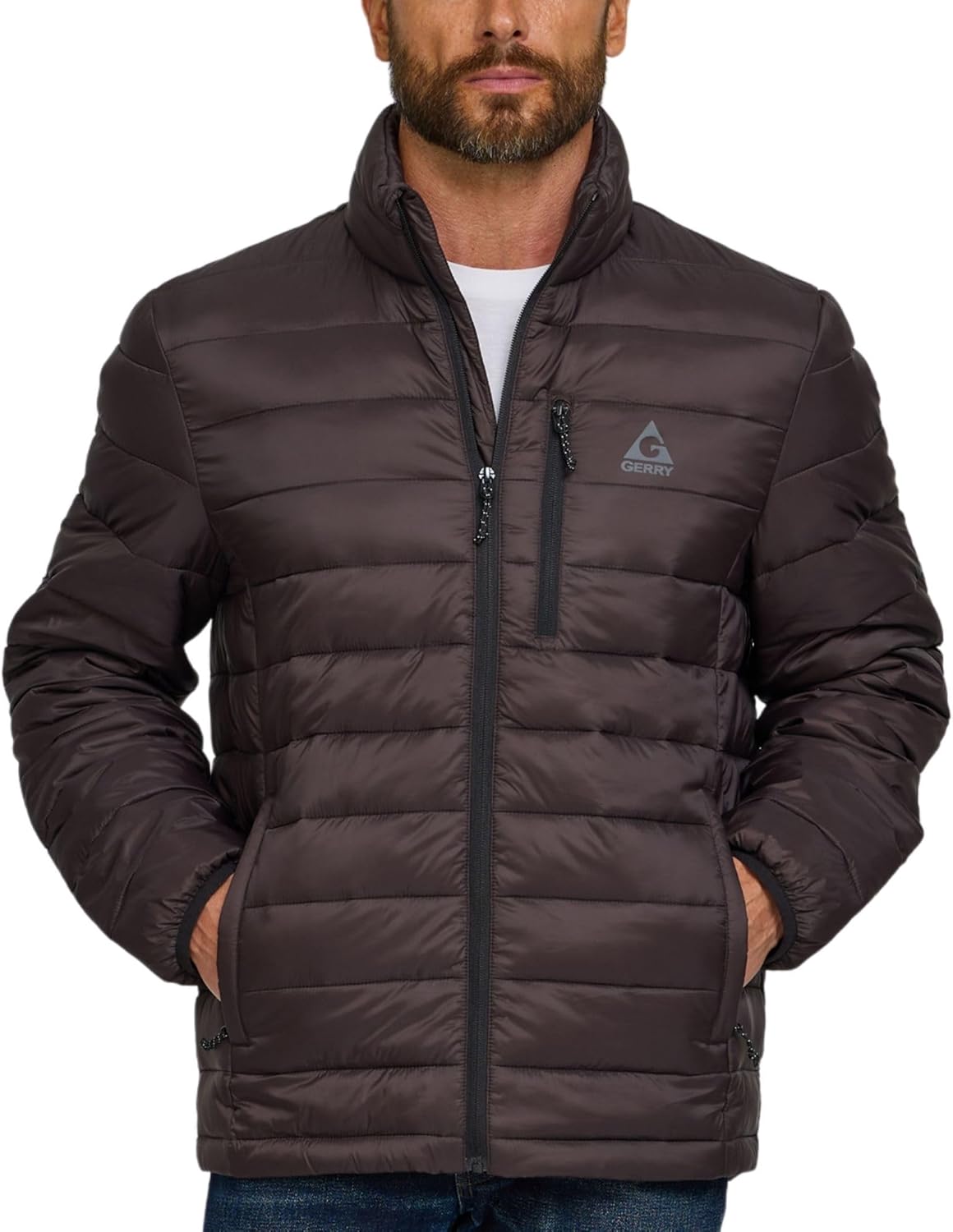 Gerry Packable Puffer Jacket Men, Warm Lightweight Winter Jackets for Men