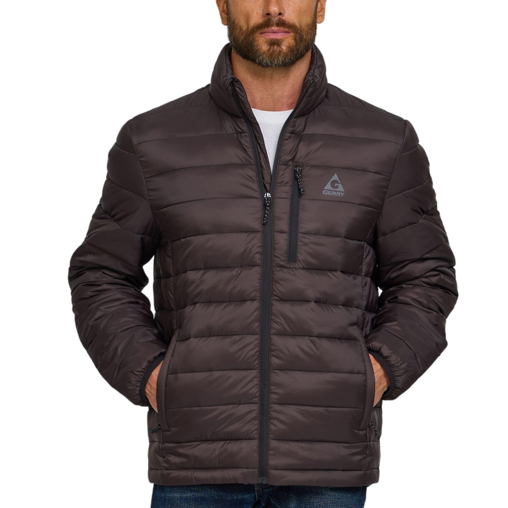 Gerry Packable Puffer Jacket Men, Warm Lightweight Winter Jackets for Men