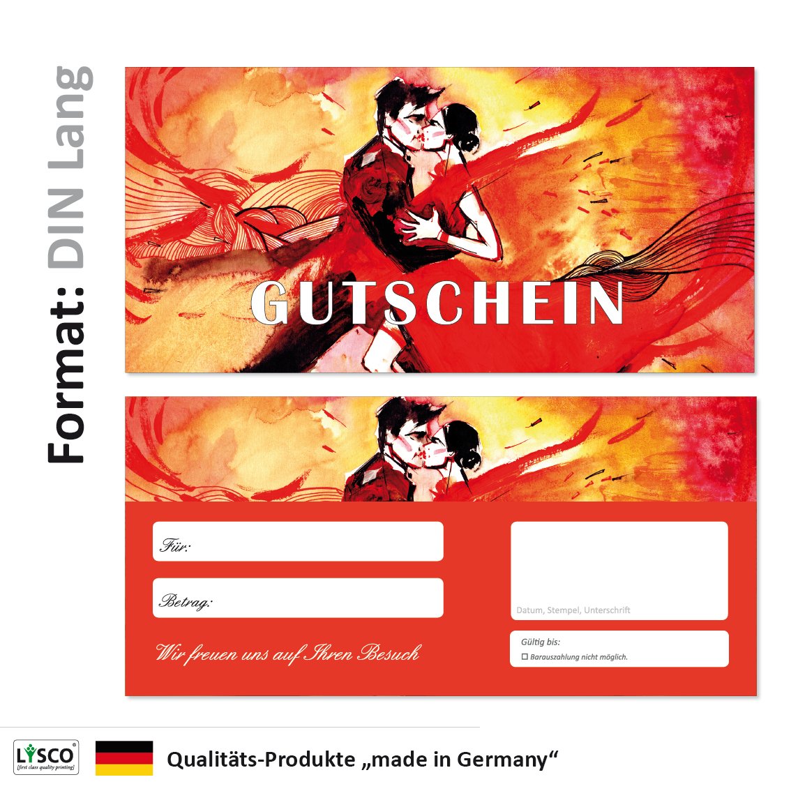 200 Stück Geschenkgutscheine (GUT-697) Gutscheine Gutscheinkarten für Bereiche wie Erholung Wellness Shopping Tanzen