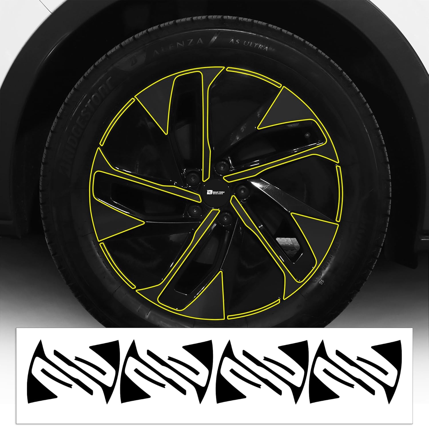 BOGAR TECH DESIGNS for Volkswagen ID4 2021-2026 Side Fender Badge Chrome Delete – Precut Vinyl Trim Overlay, Gloss Black Blackout Look