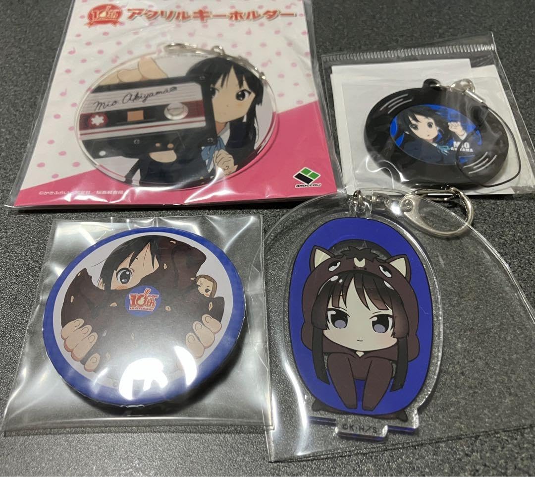 希少 けいおん 秋山澪 10周年記念 グッズ セット