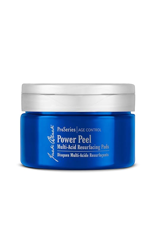Jack Black Power Peel Pads faciais com ácidos, 45 unidades