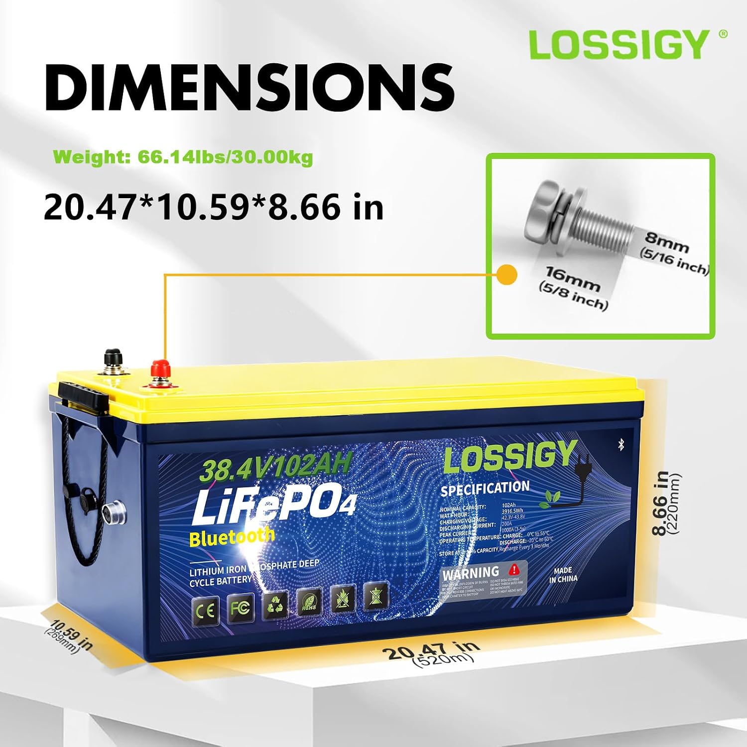  36 Volt Lithium Battery Golf Cart Conversion Kit with 25A Charger thumbnail