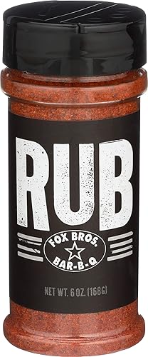 FOX BROS BBQ Rub, 6 onzas