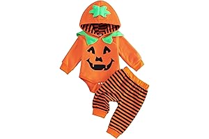 My First Halloween Baby Boy Outfit: The Sweetest Pumpkin in the Patch