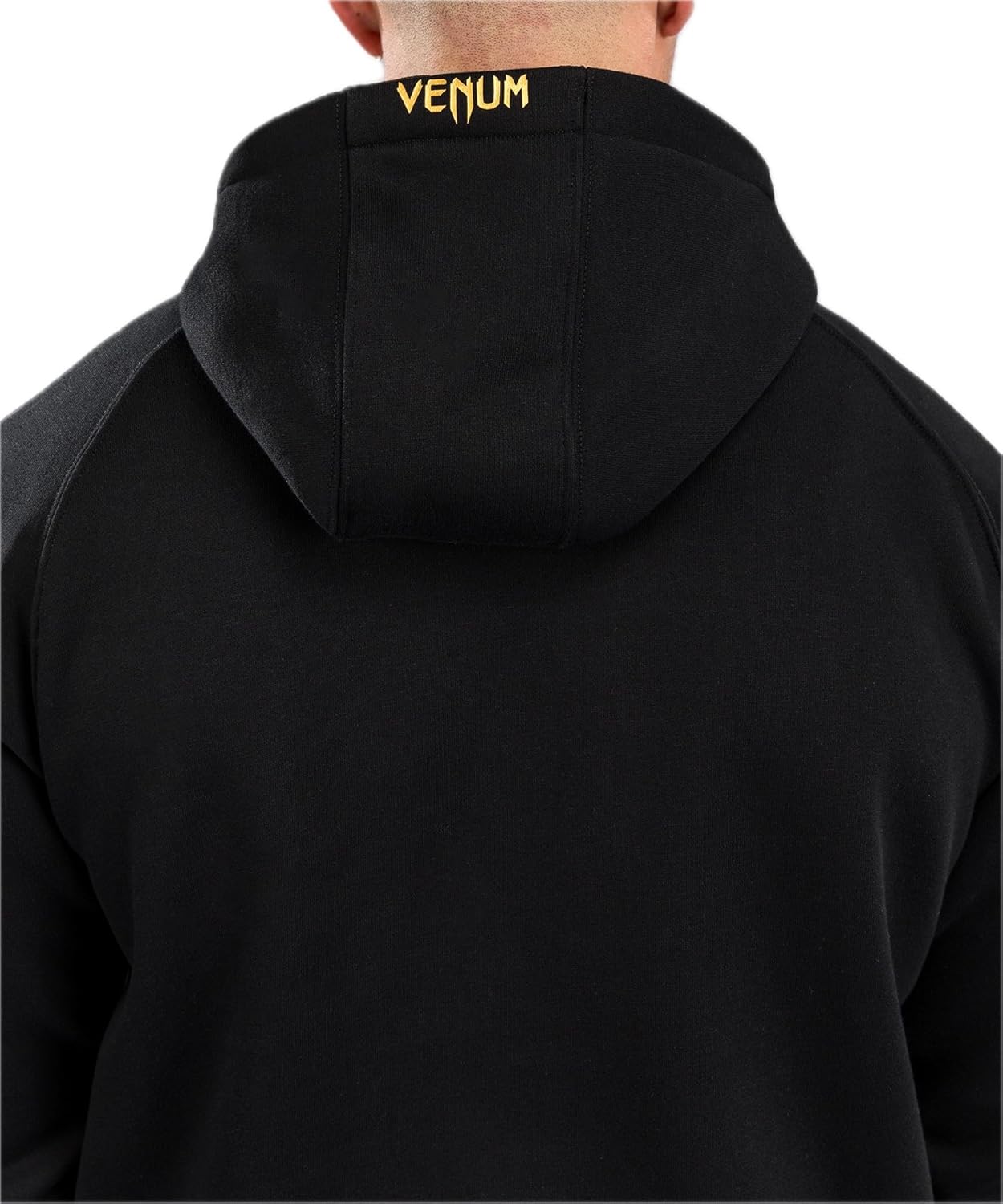 Venum UFC Zenith Men’s Replica Champion Zip Hoodie - M Black/Gold - Image 7