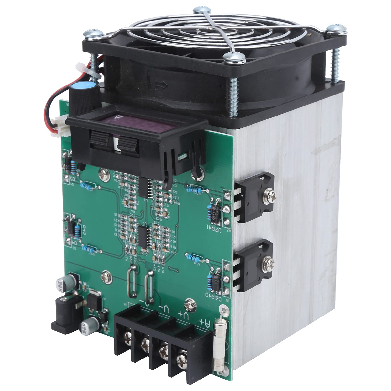 Fafeicy Elektroniczny Tester Obciążenia 250W, 0-20A Moduł Stałego Prądu