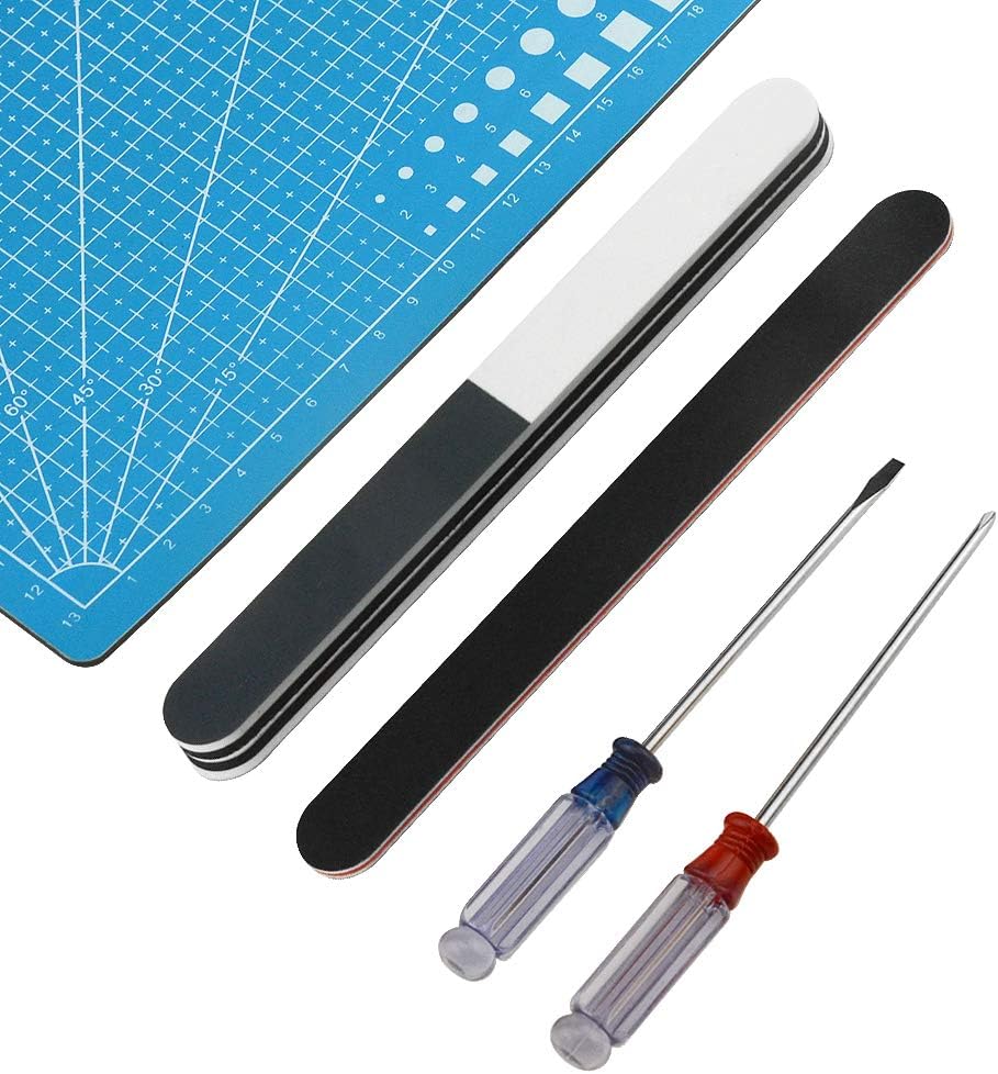 XINGYHENG 50Pcs Modeler Basic Tools Craft Set Compatible with Gundam Model Tools Kit Hobby Building Tools for Model Assemble Car Model Building Repairing and Fixing DIY Craft Kit