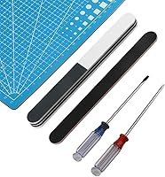 Vista 3 de XINGYHENG Juego de 50 herramientas básicas de modelador, juego de manualidades compatible con Gundam, herramientas de construcción de pasatiempos