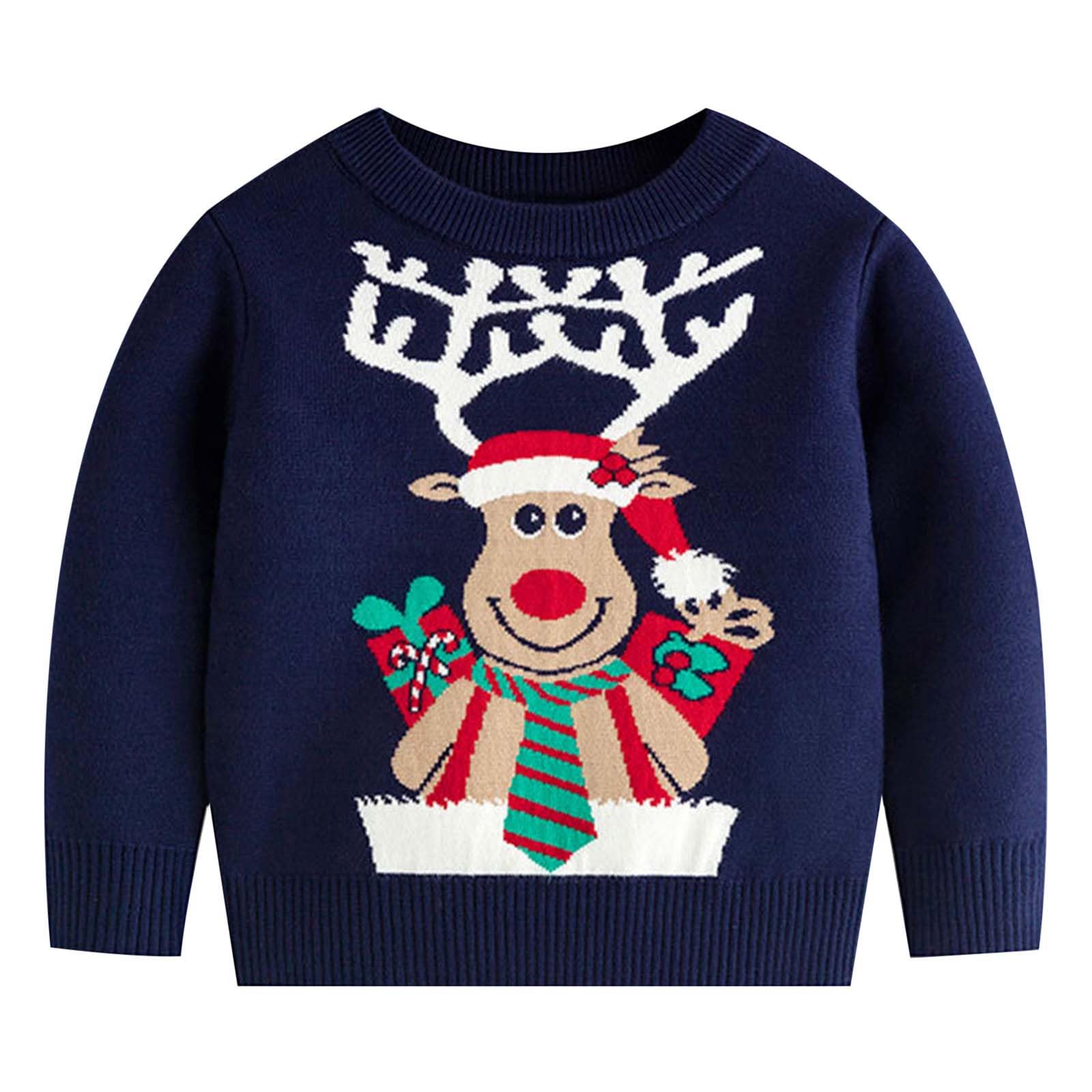 Generisch Kinder Pullover Jungen Christmas Sweater  Produktbild-Vorschau 9