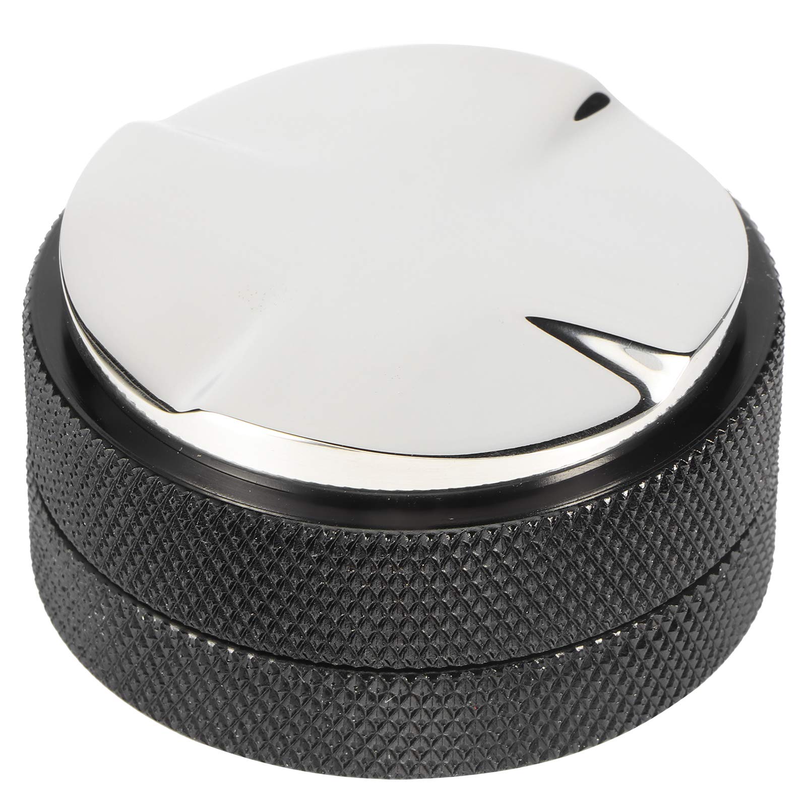 Pressino caffè Distributore Livellatore Strumento professionale in acciaio inossidabile Altezza regolabile Filettatura antiscivolo Design ergonomico per Espresso Uso domestico (58mm [Base a quattro