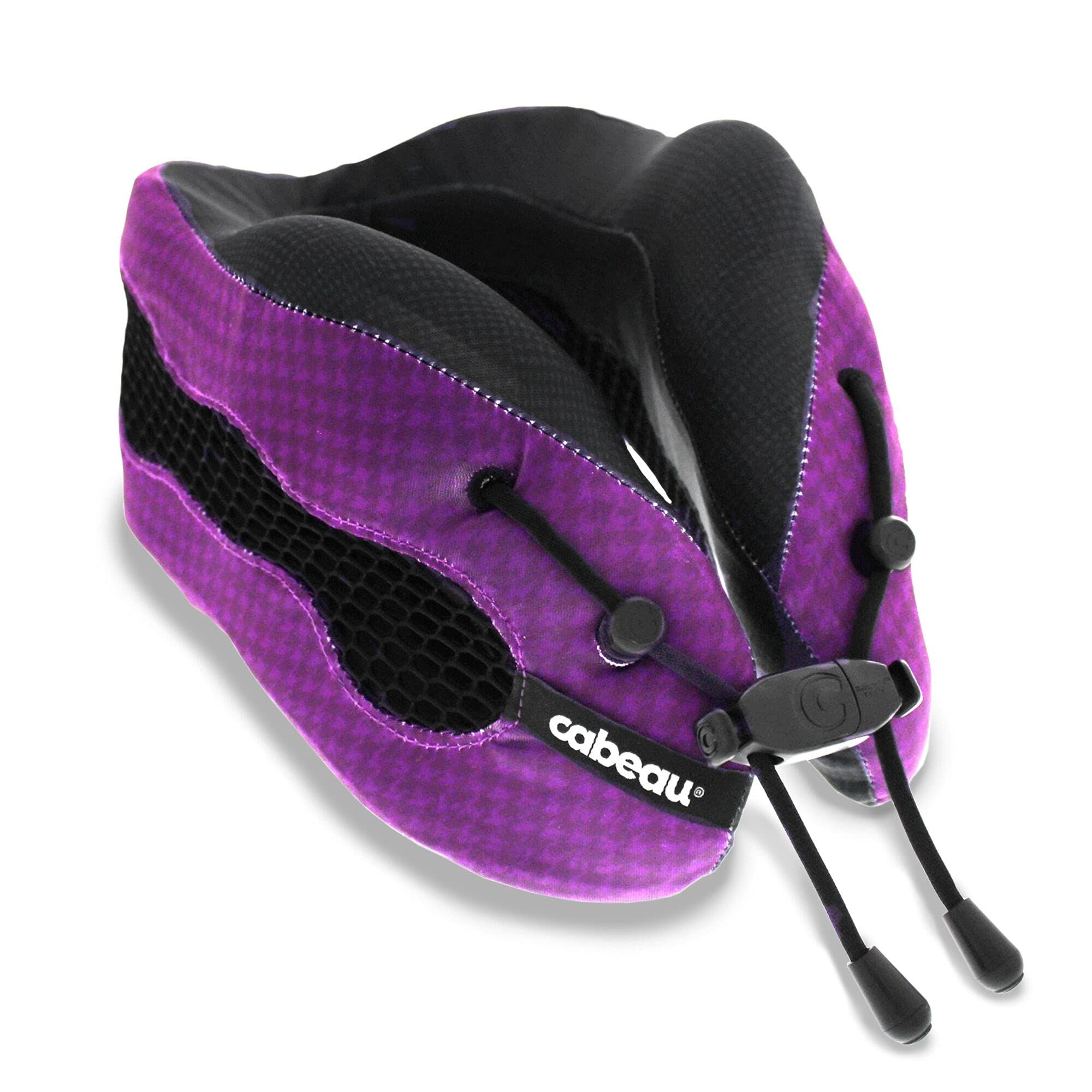 Evolution Cool 2.0 Memory Foam Neck Travel Pillow - Purple