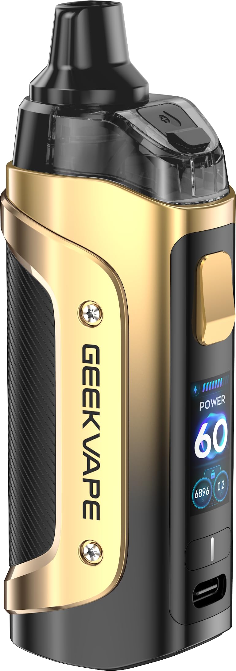 GEEKVAPE Aegis Boost 3 Kit 60W | Aegis Boost III 3 Mod Batteria 3000mAh +  5ml GEEKVAPE B60 Cartuccia B Coil No nicotine, No e-liquid (Oro  mezzanotte-) : Amazon.it: Elettronica