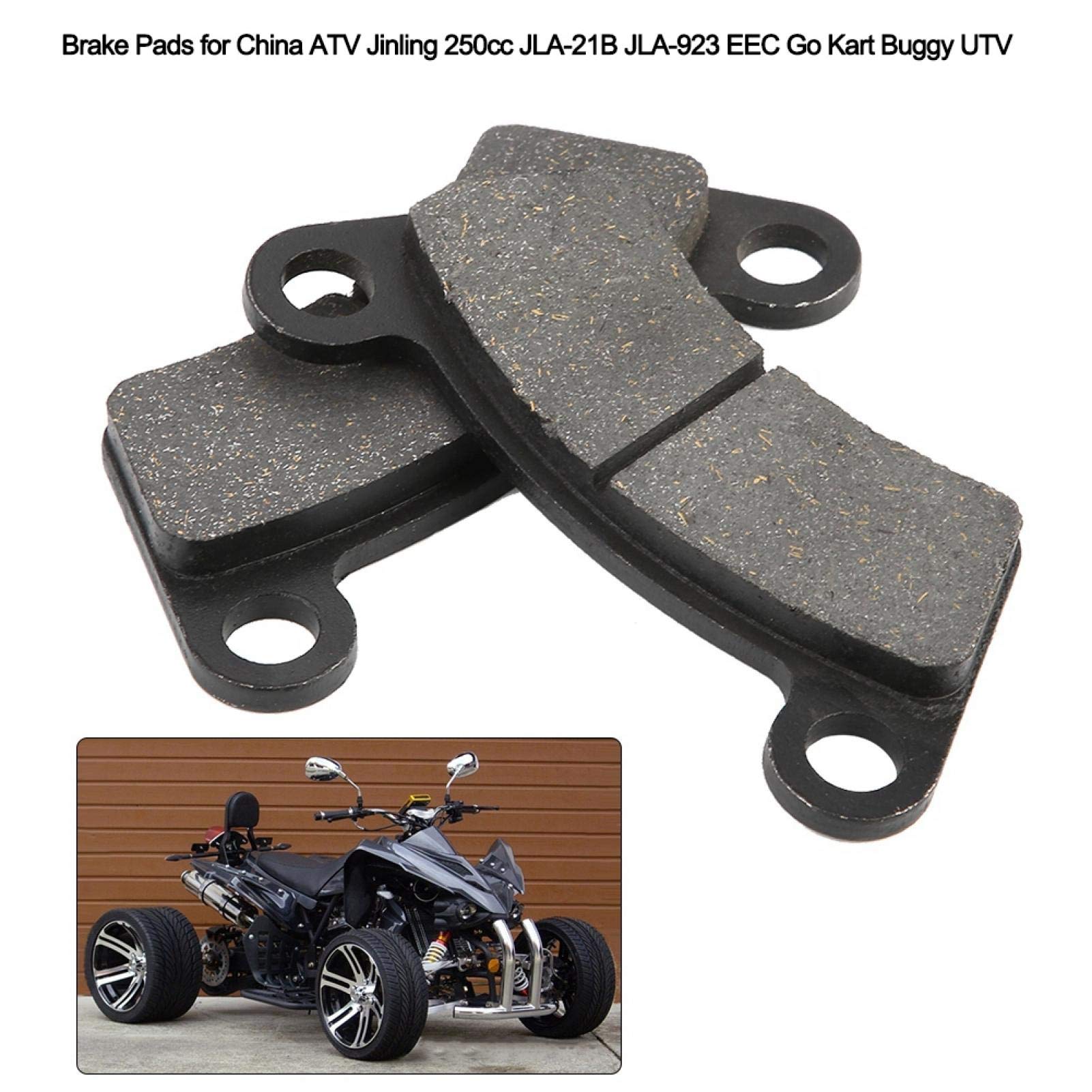 Klocki Hamulcowe, 2 Szt.klocki Hamulcowe do Chin ATV Jinling JLA-21B JLA-923 EEC Go Kart UTV