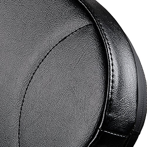 Plug-In Driver Backrest Kit Replacement for 1988-2017 Harley Touring One-Piece Slotted Seat (10 15/64" x 7" w/o Pocket) - Thumbnail 5