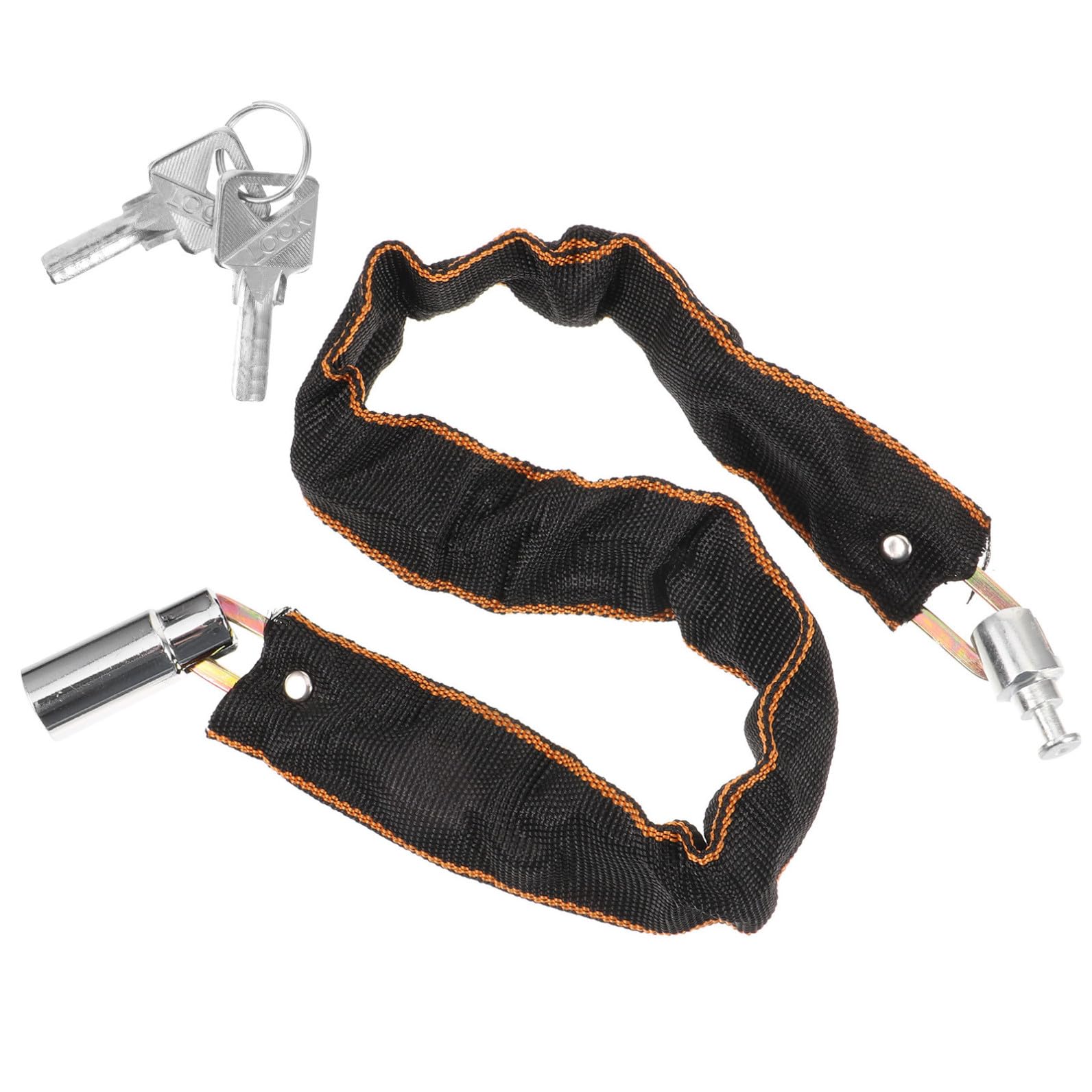 BESPORTBLE antivol vélo verrou Portable Bike Lock chaîne de vélos Cadenas de vélo antivol Robustes antivol de Guidon Cadenas vélo antivol antivols vélo Fourniture vélo Chiffon Silver