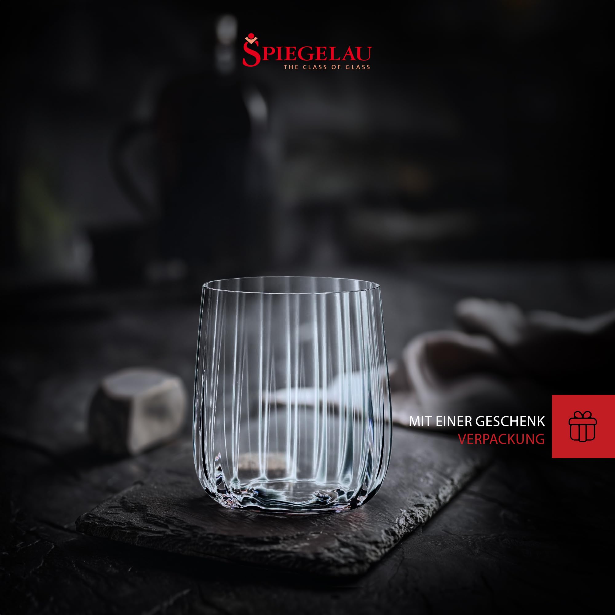 Spiegelau & Nachtmann 4450175 Set di 4 bicchieri in vetro di cristallo da 340 ml, Spiegelau LifeStyle