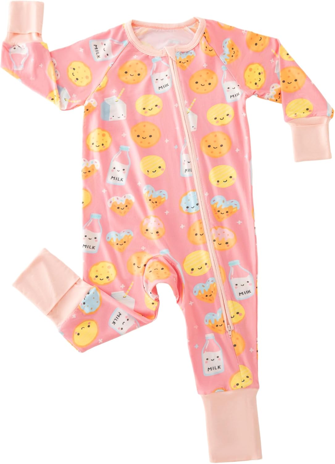 Baby Pajamas for Boys & Girls, Preemie & Newborn Onesies Sleepers, 92% Viscose From Bamboo 2-Way Zippers Footless PJs