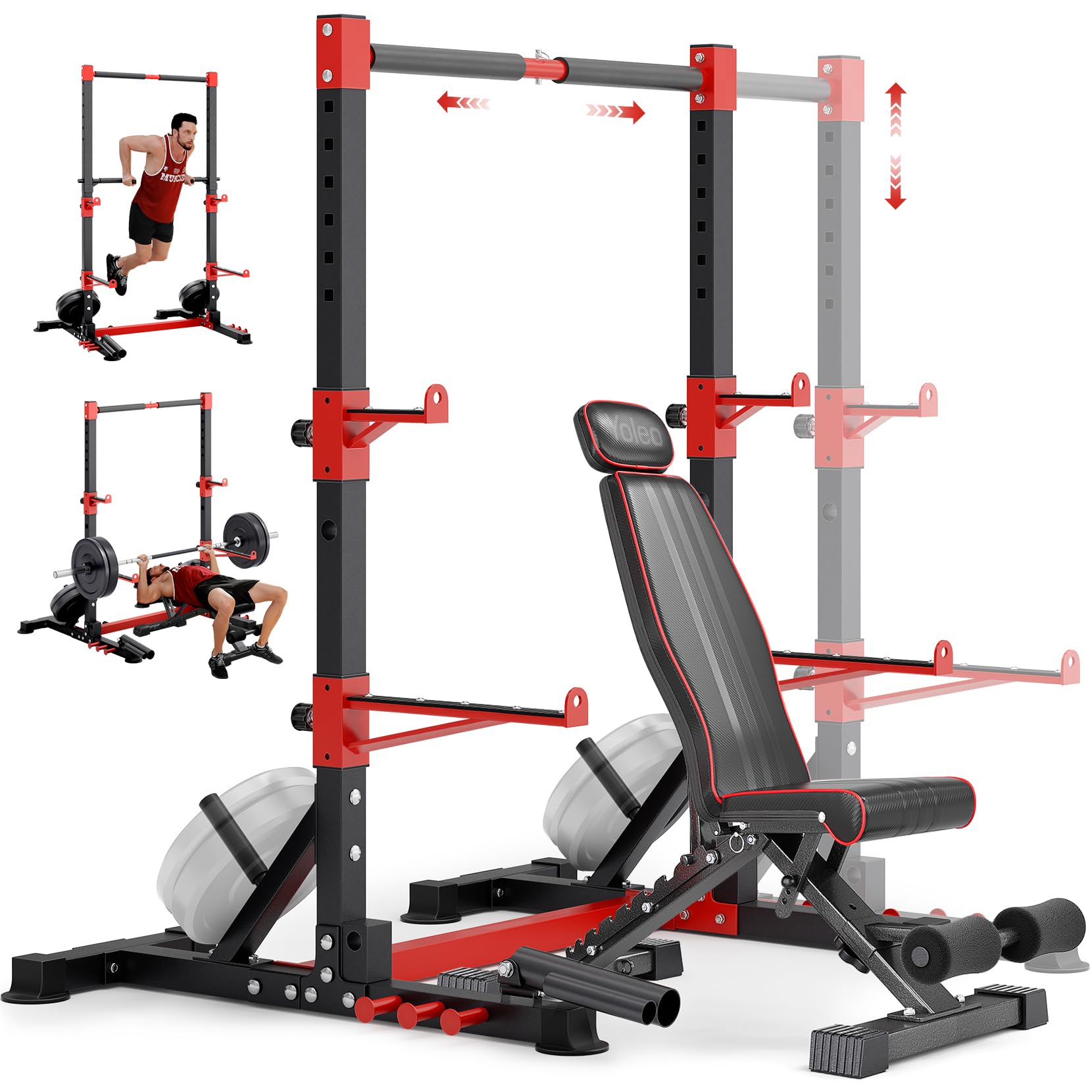 Photo 1 of ***MISSING PARTS*** YOLEO Smith Machine & Squat Rack Combo