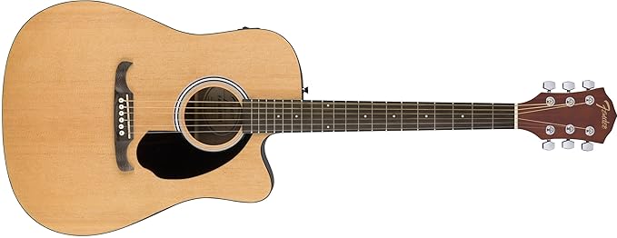 Fender FA-125CE Dreadnought Electro Acoustic Guitar (Natural)