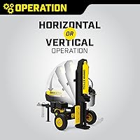 Vista 4 de Champion Power Equipment Divisor de registro de gas de haz completo horizontal/vertical de 37 toneladas con retorno automático