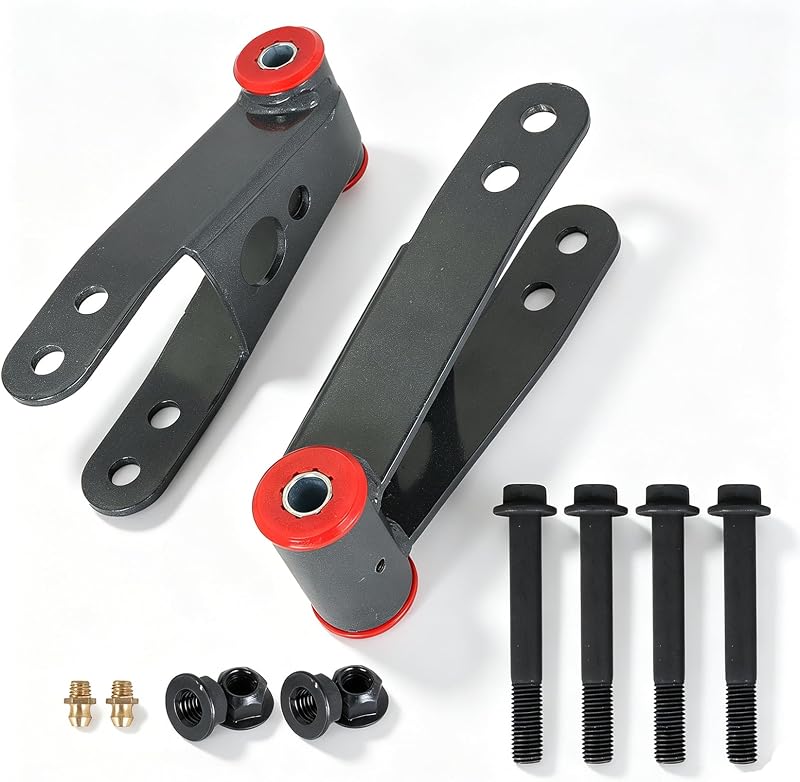 Kit de Algemas Traseiras Ajustáveis para Elevação SEBLAFF para XJ 1984–2001 2WD/4WD – 2 unidades