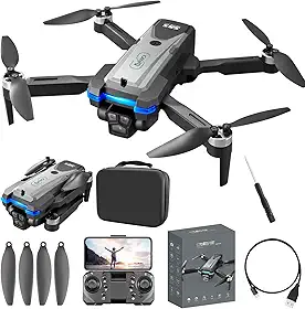 Drone Com Camera Drone Profissional 4K HD câmeras Fluxo óptico FPV Mini Controle Remoto DroneQuadricóptero Bolsa De Transporte LS-S8S/GN-504