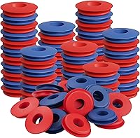 Vista 8 de 50 sellos de mano Glad de goma, juntas redondas negras Gladhand para semirremolques, remolques, manguera de aire de freno, número de pieza 10028