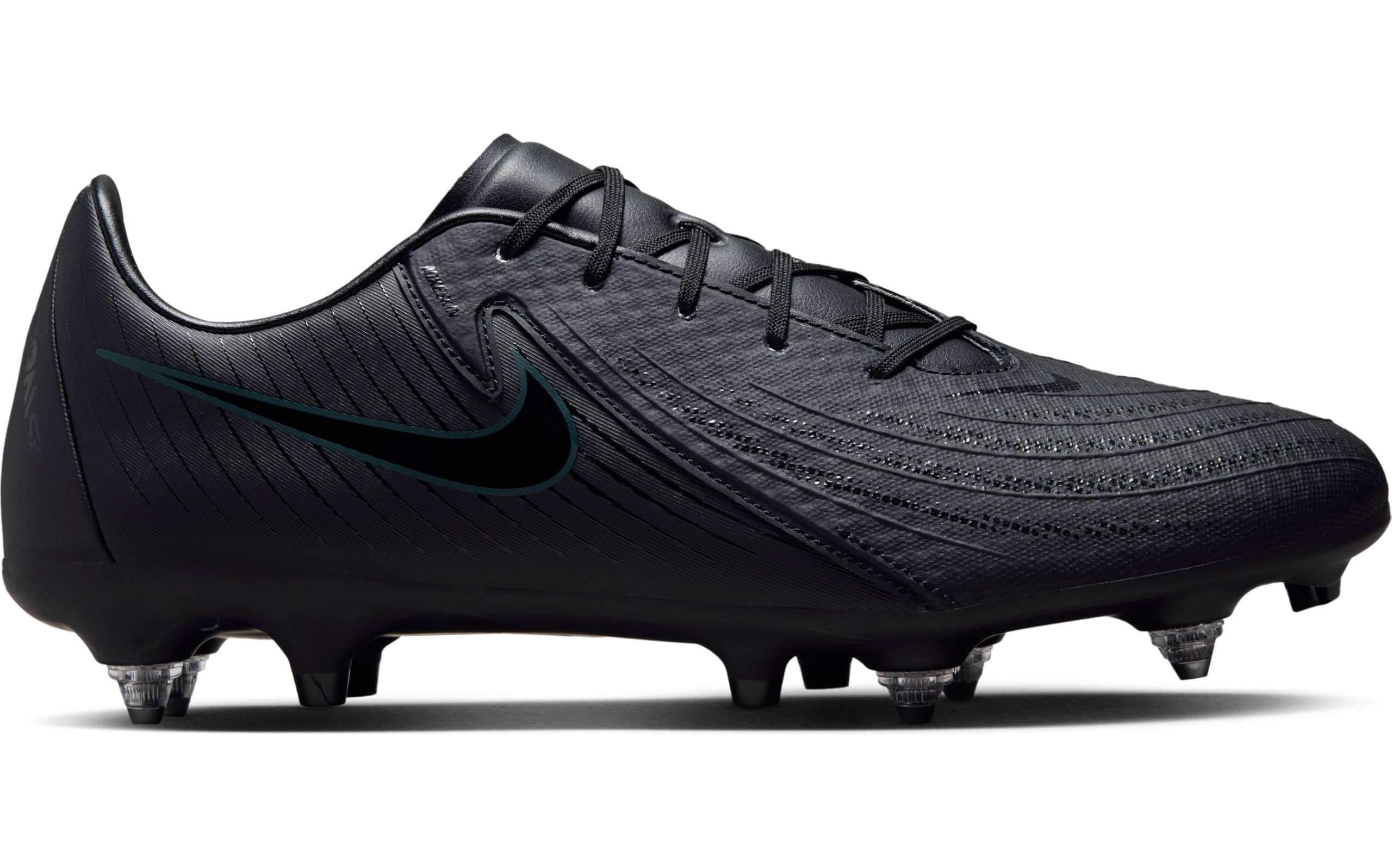 Nike Phantom GX 2 Academy Trampki uniseks-dorosły, czarne/czarne, głębokie, 42,5 EU, Black Black Deep Jungle, 42.5 EU