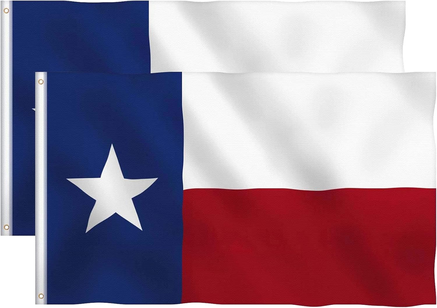 Texas Flag 3x5 Ft Outdoor Lone Star Flag. Fade Proof