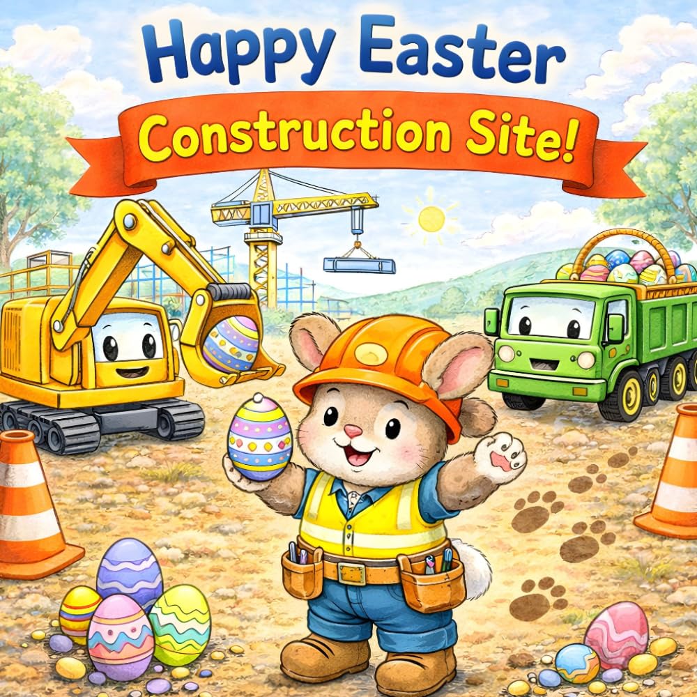 Happy Easter, Construction Site!: Construction Site Easter Book