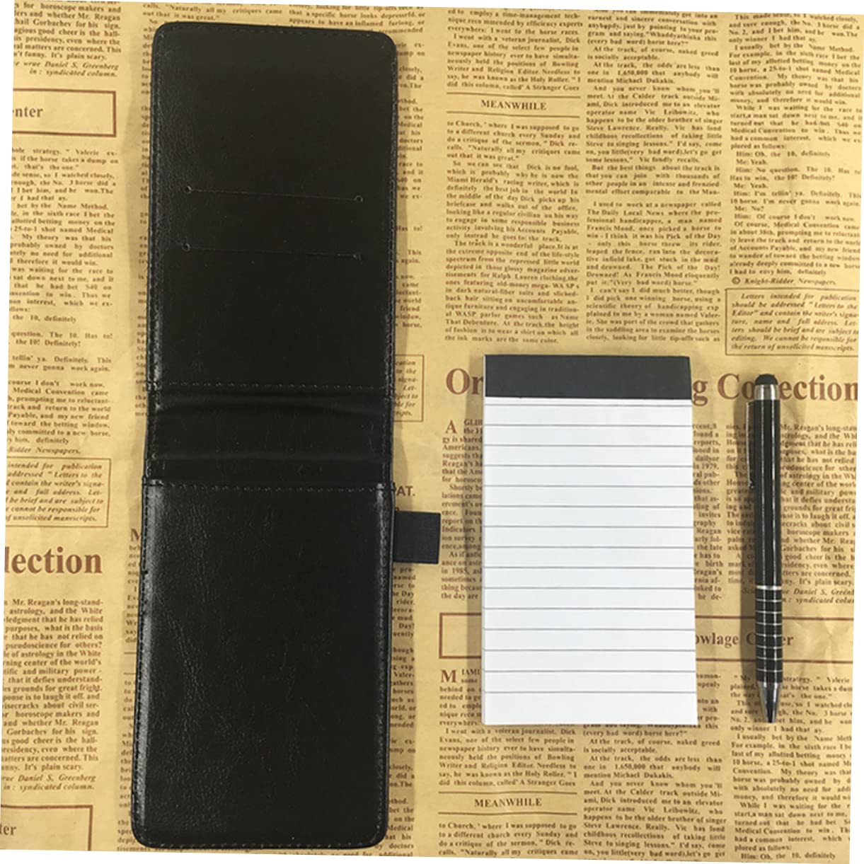 HOMSFOU 6stücke Lined Notepads Business Notebooks Pu Tragbare Notizblöcke Für Studenten Lehrer Und Dekorative Notizbücher