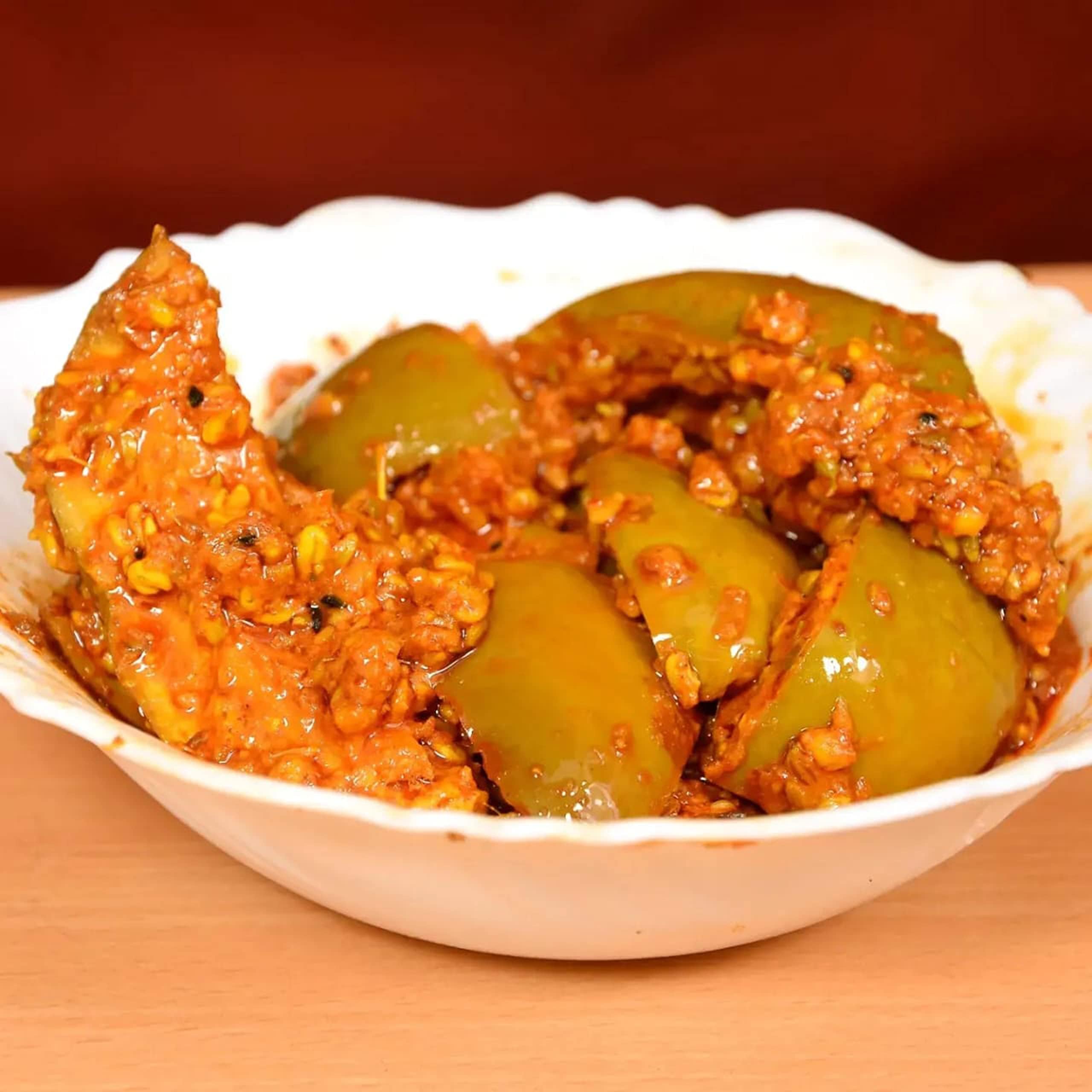 Rajasthani Swaad Raw Mango Pickle Homemade Marwadi Aam Ka Achar | Traditional Rajasthani Keri Achar | Less Oil | Jar of 400 Grams