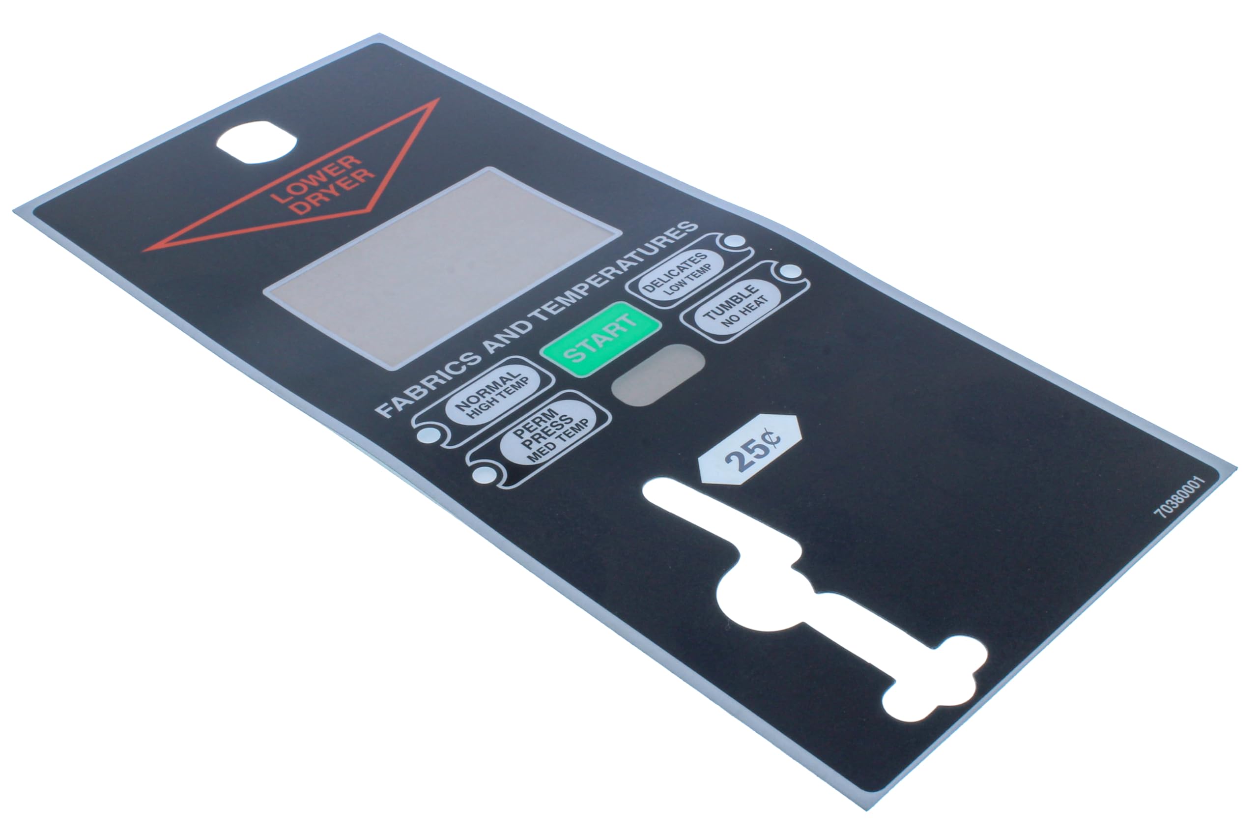 Amazon.com: ALLIANCE LAUNDRY SYSTEMS Overlay Btm Sq Single Coin (70380001)  : Industrial & Scientific