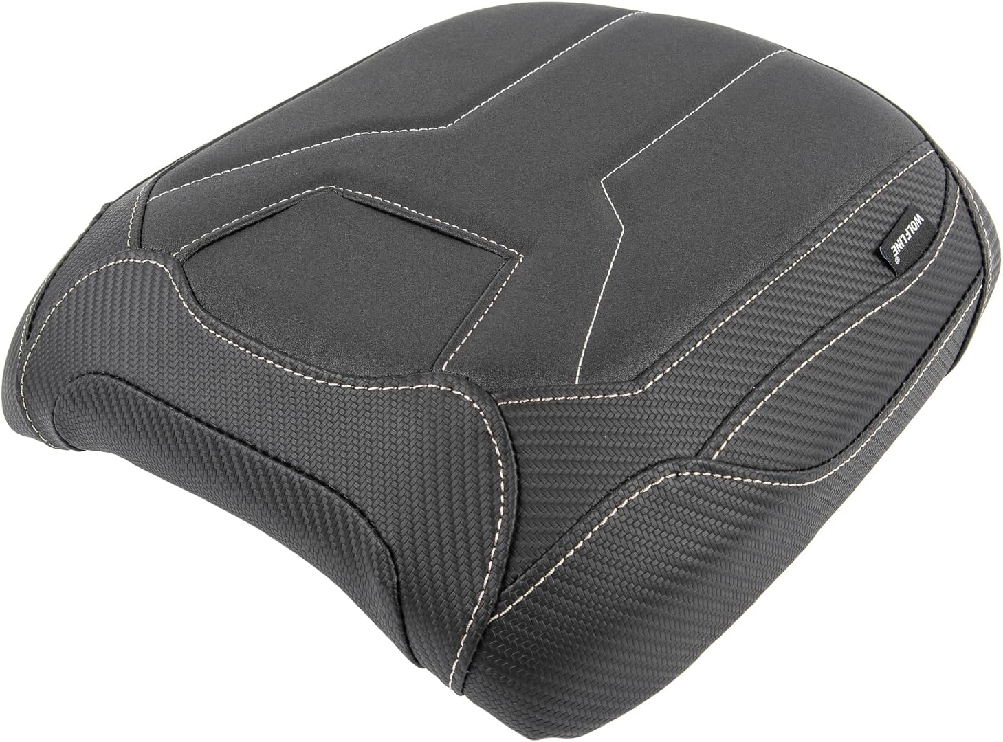 Motorcycle Rear Passenger Seat for Yamaha Tracer 9 GT 2021 2022 2023 2024 Tracer9 Tracer9GT Cushion Cover Pillion Pad Solo Set (Tail-Black)