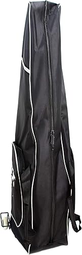 Vista 4 de LEONARK Bolsa de rueda de esgrima con barra de tracción para sable de espada y papel de aluminio - Hema Sword Bag Trolley Case para esgrima traje