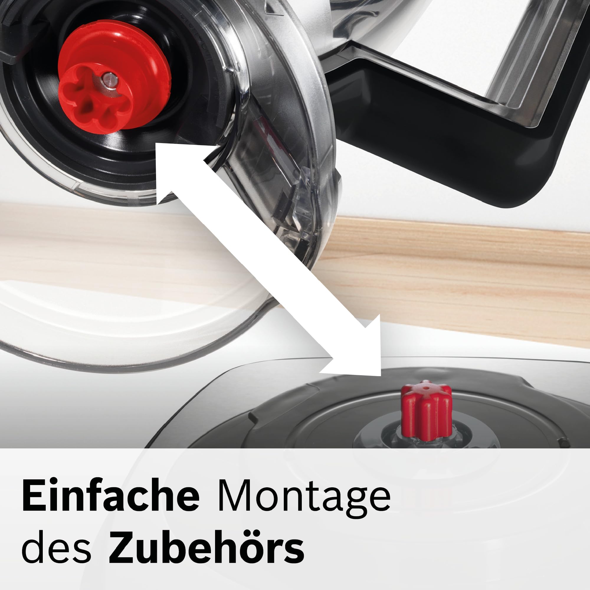 Bosch Kompakt-Küchenmaschine MultiTalent 8 MC812M814, vielseitig, XXL-Rührschüssel 3,9 L, Mixer 1,5 L, Universalmesser, Rührbesen, schneiden und raspeln (fein/grob), 1250 Watt, schwarz/edelstahl