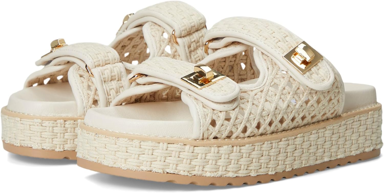 Amazon | Steve Madden レディース Bigschmona スライドサンダル